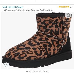 Ugg classic mini panther booties. A great deal on some cute and cozy booties.